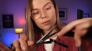 ASMR Haircut amp Scalp Massage RP Soft Spoken Personal Attention [upl. by Frendel509]