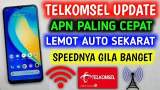 Apn Telkomsel Tercepat Paling Stabil Speednya Seperti Badai Gila Banget [upl. by Yadroc]