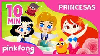 Las Mejores Canciones de Princesas  Recopilación  Pinkfong Canciones Infantiles [upl. by Yruj612]