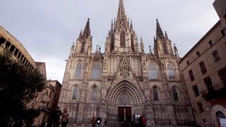 ✓✓ Inside Barcelona Cathedral  ✓✓ [upl. by Fezoj]