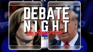 LIVE Harris vs Trump Debate  Democracy at Stake  Debate Night in America with Zev Shalev [upl. by Kenzi]