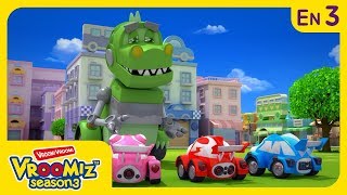 Vroomiz Season3 EP7  Timid Dinosaur1 [upl. by Sualakcin676]