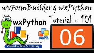 wxFormBuilder and wxPython Tutorials  06  Hello World GUI Code Part 2 [upl. by Ehman836]