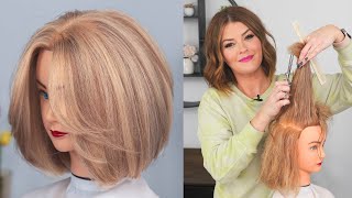 Best Bob For FINE Hair Movement amp Flowy Layers For Fine Hair [upl. by Bea]