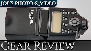 Canon 430EX II Speedlite Flash  Gear Review [upl. by Oberheim]