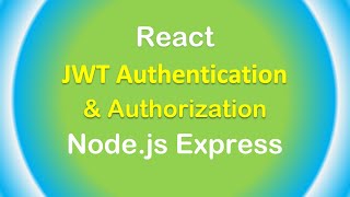 React  Nodejs JWT Authentication with Express amp MySQL example [upl. by Vivle353]