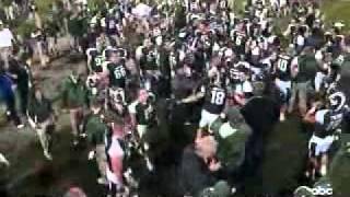 quotLittle Giantsquot Michigan State vs Notre Dame OT Fake Field Goal beats ND [upl. by Nossaj]