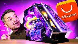 ENDLICH Wir testen den AliExpress Gaming PC… GamingSchrott [upl. by Nosreh]