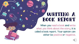 YEAR 6 Write a Book Report  Writing Lesson [upl. by Htez]