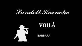 Barbara Pravi  Voila Karaoke [upl. by Jardena]