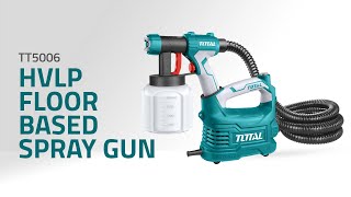 TT5006 HVLP Floor Based Spray Gun  Product Demo [upl. by Ennahteb]