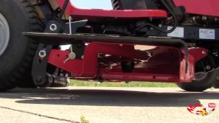 How To Remove a Simplicity Lawn Mower Deck [upl. by Kared]