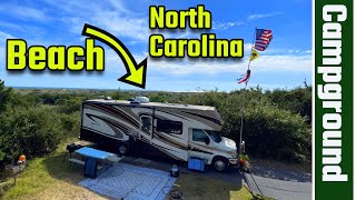 Frisco Campground Full Tour Outer Banks North Carolina RV Living 4K [upl. by Akisej]