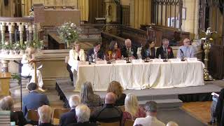 Marlow Election Hustings at All Saints Church 19th June 2024 [upl. by Nahsez442]