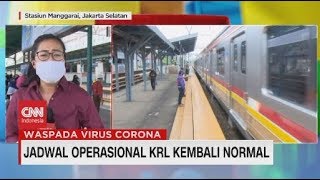 Jadwal Operasional KRL Kembali Normal [upl. by Durnan]