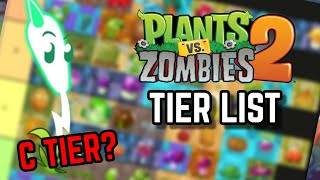 Plants vs Zombies 2 PLANT TIER LIST 2023 [upl. by Alley]