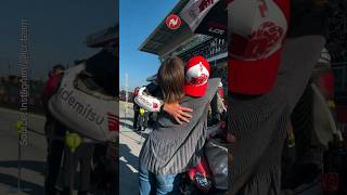 Takas Emotional Moment in His Last Race  solidaritygp japanrider takaakinakagami motogp [upl. by Cordell434]