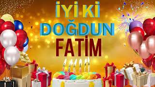 FATİM  Happy Birthday Fatim [upl. by Avenej751]