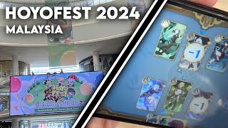 I went to HoYoFEST and played Genshin TCG [upl. by Lalo]