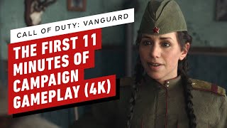 Call of Duty Vanguard  The First 11 Minutes of Campaign Gameplay 4K [upl. by Eitac]