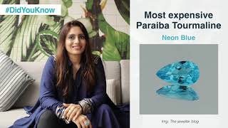 Paraiba Tourmaline Gemstones Facts [upl. by Lehplar]