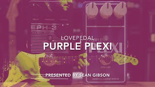 Lovepedal  Purple Plexi 2016 with Hermida Audio USA EPH3 [upl. by Aggie]