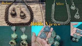 How to Clean Old Oxidized Jewellery At Home [upl. by Gert]