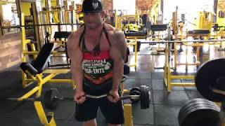 Fit Nation Gym  Hidetada Yamagishis 2018 Arnold Classic Preparation ARMS TRAINING [upl. by Fauch566]