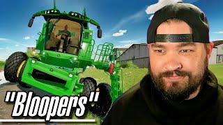 The LAST FS22 Bloopers  DjGoHam Gaming [upl. by Eelek]