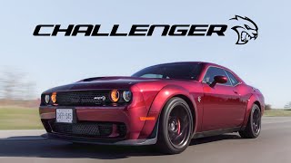 2018 Dodge Challenger Hellcat Widebody Manual Review  The Best Muscle Car [upl. by Manouch]