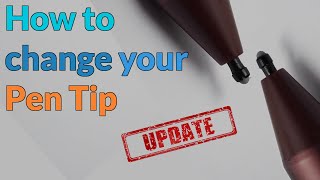 How to change your Surface Pen Tip [upl. by Ahteral]