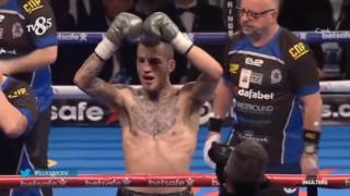 Sam Eggington vs Paulie Malignaggi KO [upl. by Hseham]