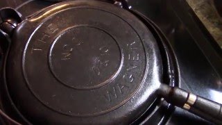 Cast Iron Waffles for The Kneady Homesteader [upl. by Lahtnero]