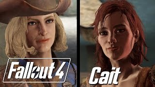 Fallout 4  Cait DialogueRomance Path [upl. by Devonna]