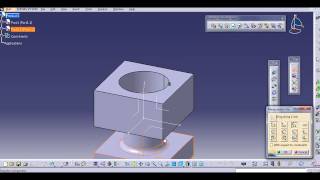 HOW TO CALL THE PARTS amp CREATE ASSEMBLY CATIA V5 [upl. by Mercuri540]