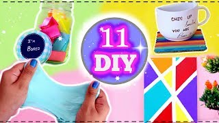 5 Minute Crafts To Do When Youre BORED 11 Fun DIYs Easy and Quick [upl. by Kleinstein]