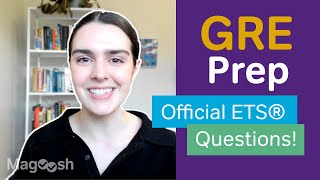 Magoosh prep now has official GRE® questions from ETS® [upl. by Eilzel]