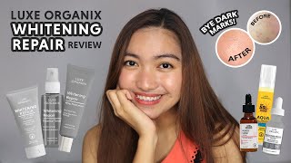 Luxe Organix Whitening Repair amp Niacinamide Serum REVIEW NO MORE DARK SPOTS  Geraldine Gallardo [upl. by Daberath]