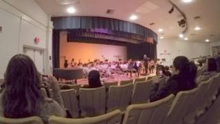 Standley Middle School Bands Winter Concert December 7 2016 [upl. by Ahseirej]