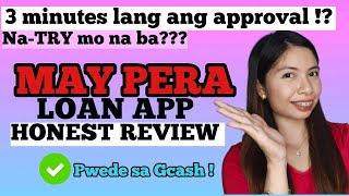 MAYPERAONLINE PESO CASH LOAN HONEST REVIEW  PART 1  Ang loan app na 3 mins lang ang process [upl. by Nairde]