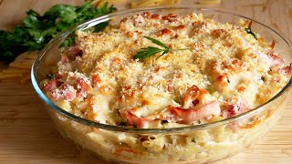 Gratin de macaronis jambon fromage 🧀 [upl. by Torry455]