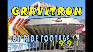 GRAVITRON ON RIDE FOOTAGE AT THE BRISBANE EKKA 1991 [upl. by Carina]