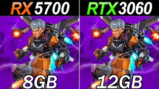 RX 5700 Vs RTX 3060  1080p and 1440p Gaming Benchmarks [upl. by Booker]