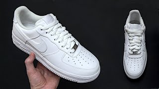 NIKE AIR FORCE 1 STANDARDORIGINAL LACING  Nike AF1 standart lace style [upl. by Liggitt]