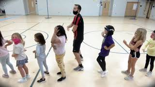 Kids Dance Break MACARENA  Elementary PE  simple line dance K5 [upl. by Tsuda]