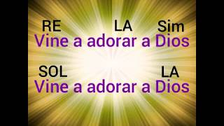 Vine a adorar a Dios  Acordes [upl. by Annahaj]