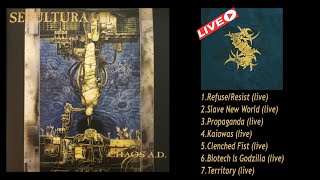 Sepultura  Chaos AD Full Album bonus tracks Live Vinyl Addiction HQ [upl. by Llerehs]