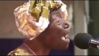 African old lady singing voicefully [upl. by Leirvag]