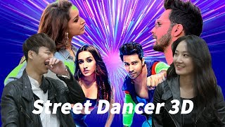 Koreans watch quotNachi Nachiquot Street Dancer 3D Reaction Video  Varun DShraddha KNora F [upl. by Duggan499]