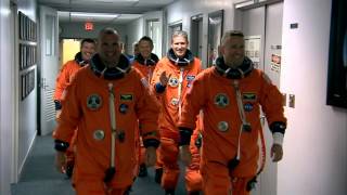 STS132 Astronauts Ready for Launch [upl. by Ahsiugal248]